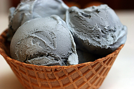 Black-licorice ice cream 