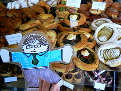 Flat Stanley at the Bakery resized 600