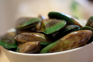Famed green-lipped mussels