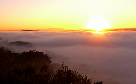 Sunrise, Mt. Victoria in Wellington