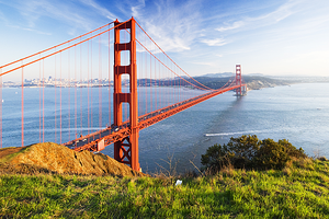  The iconic Golden Gate Bridge